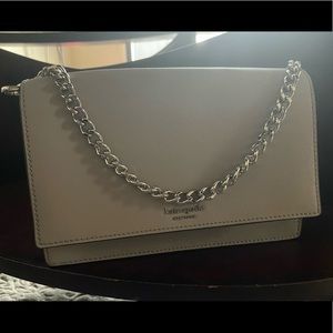 I light gray with a purple undertone crossbody